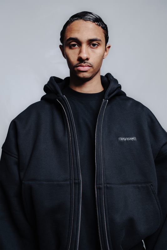 DOUBLE ZIPPER HOODIE