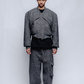 BLOUSON BOMBER BOILED WOOL