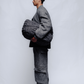 BLOUSON BOMBER BOILED WOOL