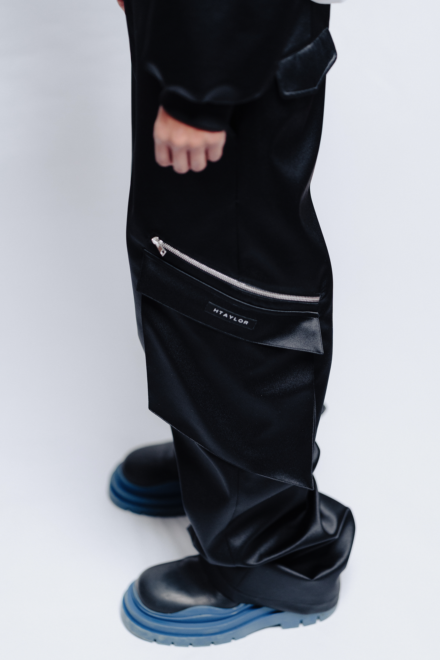 PANTALON CARGO NOIR